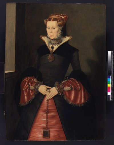 Unknown Lady from the Court of King Edward VI (possibly Lady Jane Grey) by Hans Eworth